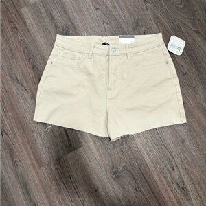 NWT George High Waist Tan Women's Shorts Size 12